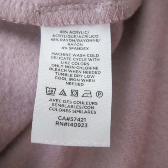 Lou and Grey lavender smocked hem soft top - Picture 4 of 4